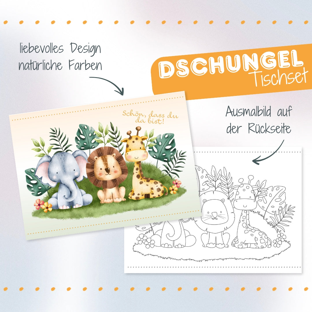Dschungel Tischset