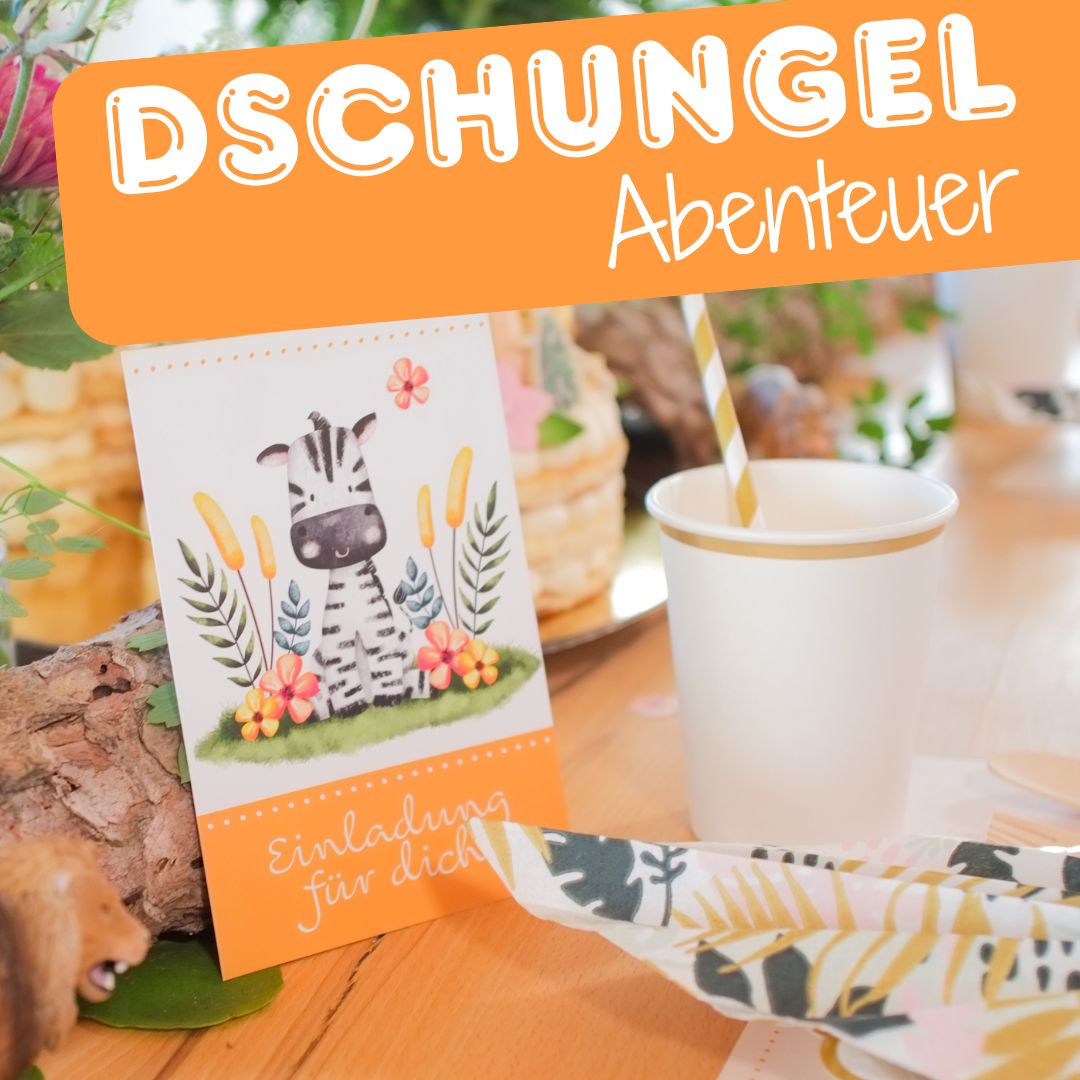 Dschungel Dekoset
