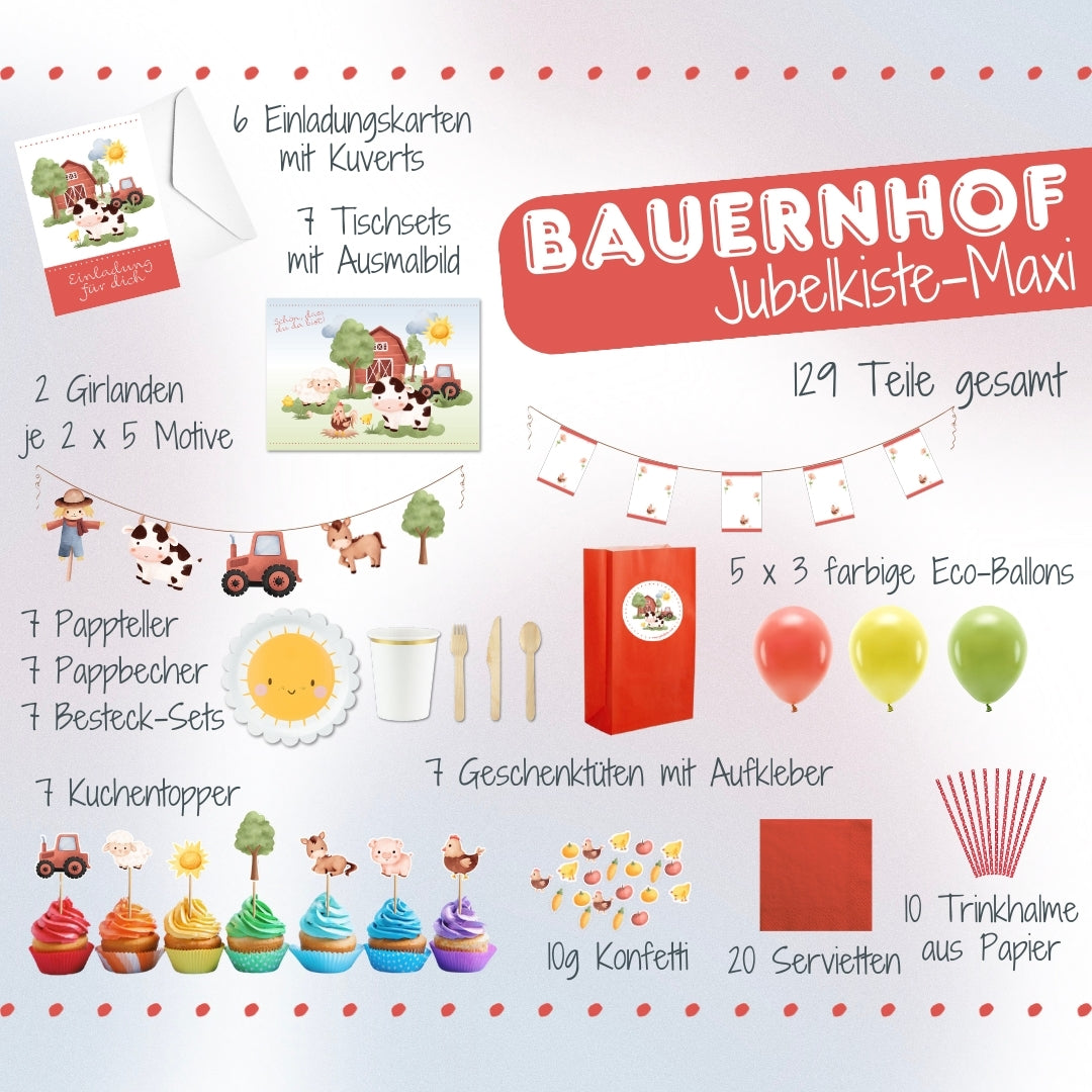 Bauernhof Dekoset