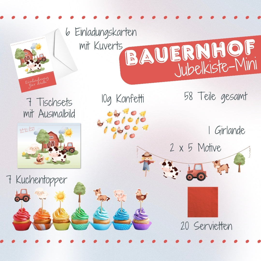 Bauernhof Dekoset