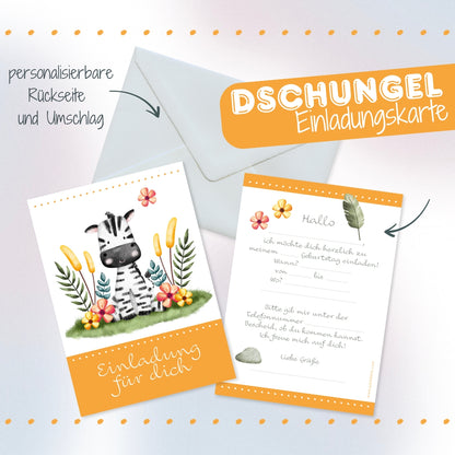 Dschungel Einladung