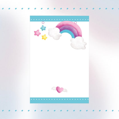 Einhorn Girlande zum Beschriften