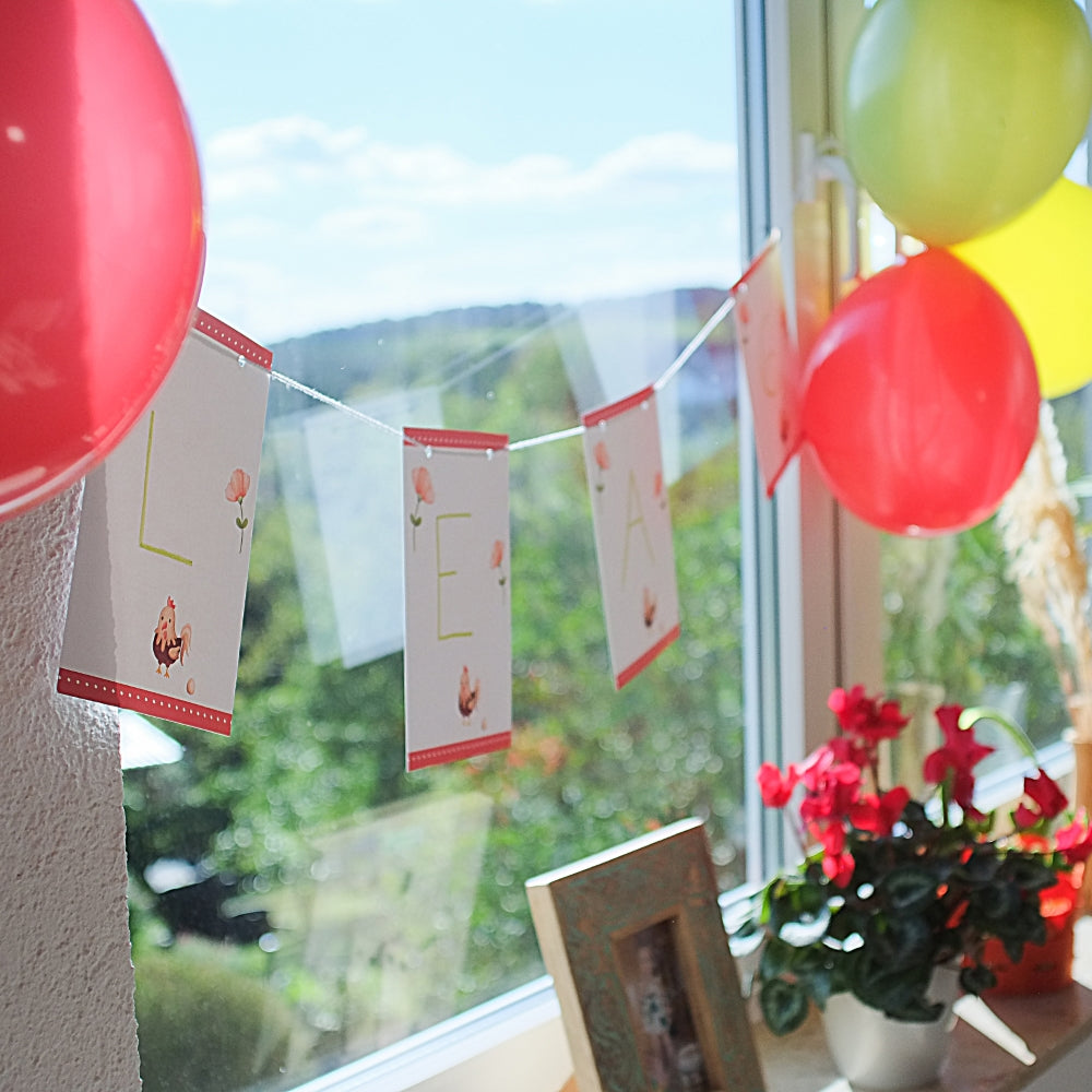 Bauernhof Luftballonset Eco 15 Stück