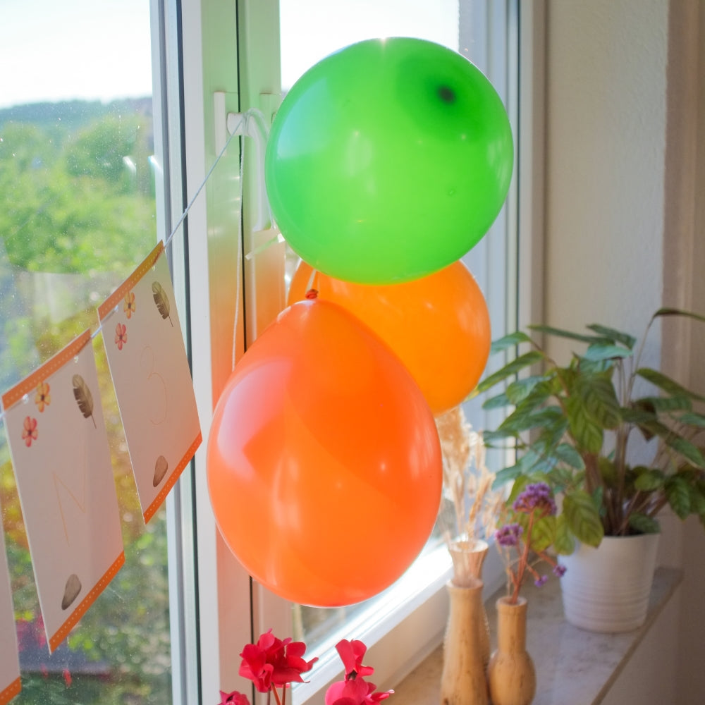 Dschungel Luftballonset Eco 15 Stück