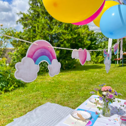 Einhorn Dekoset