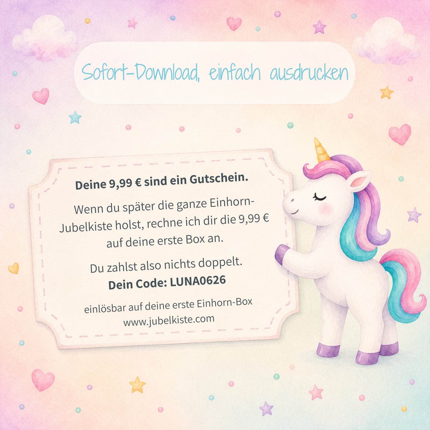 Einhorn-Schatzsuche: Luna sucht ihre Farben